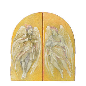 Quadri, stampe, codici miniati: Tabula fenestrata La Sacra Famiglia di Mario Eremita Quadri, stampe, codici miniati: Tabula fenestrata La Sacra Famiglia di Mario Eremita