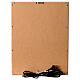 Icona illuminata vetro colorato Cuore Immacolato di Maria 45x35 cm s5