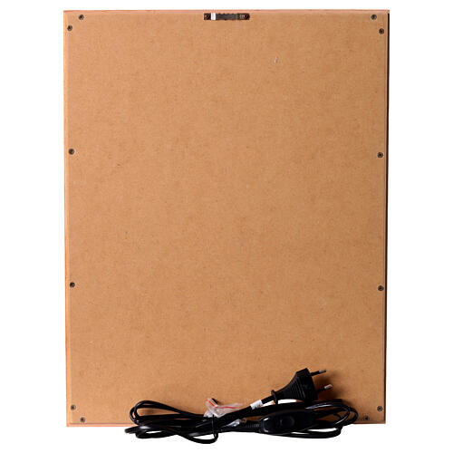 Ícone em vidro colorido Coração Imaculado de Maria 5