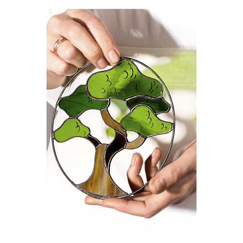 Coloured glass Tree of Life 4