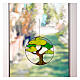 Árbol de la vida de vidrio colorido s2