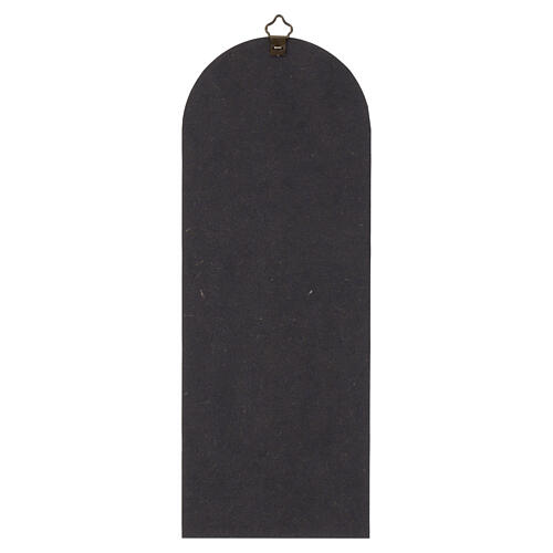 Andachtsbildchen Heiliger Carlo Acutis mit goldfarbenem Rahmen – 30 × 10 cm 3