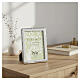Thilia picture frame with Tree of Life engraving on silver finish, 15x10cm s2