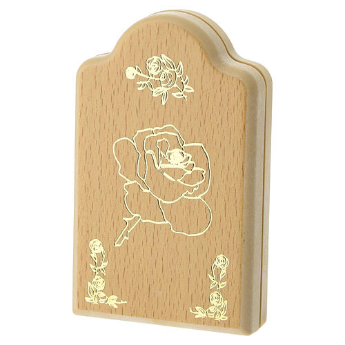 Dittico Papa Leone XIV in plastica 10x12,5 cm 3