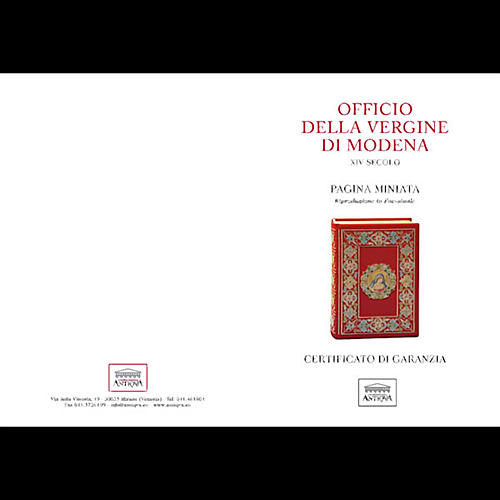 Adorazione dei Re Magi codice miniato 4