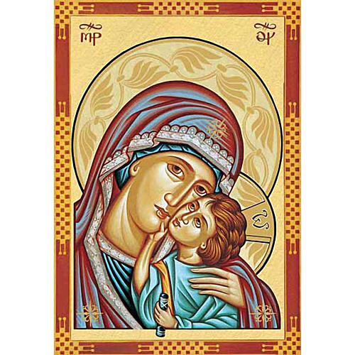 Print, Our Lady of Tenderness, close-up 1