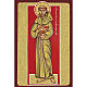Print, Saint Francis of Assisi with book s1