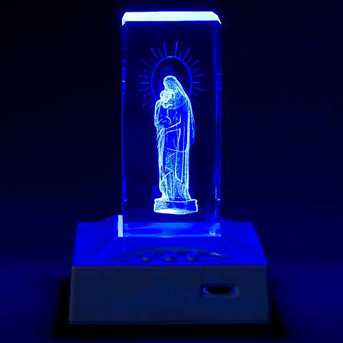 "Prega con me" standing digital rosary 3