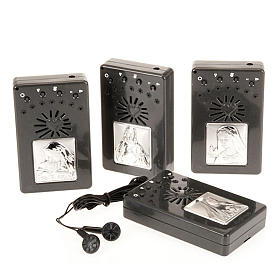 Rosario Elettronico e Via Crucis Elettronica: Rosario elettronico grigio immagine argento