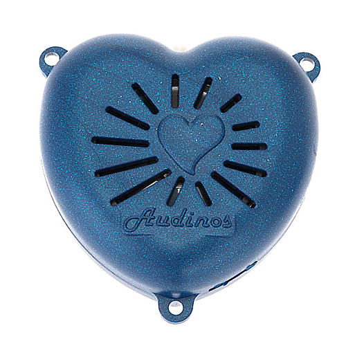 Electronic rosary center piece heart shaped 3