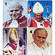 Chapelet digitale Jean Paul II, divine miséricorde bleu s2
