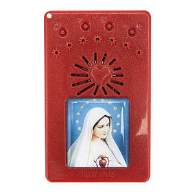 Digital Rosary and divine mercy prayer red