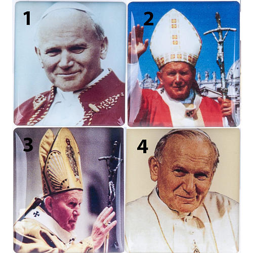 Chapelet digitale Jean Paul II, litanies de Lorette rouge marbr 2