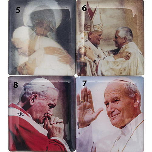 Chapelet digitale Jean Paul II, litanies de Lorette rouge marbr 3