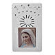 Electronic white rosary with Litanies of the Blessed Virgin Mary s1