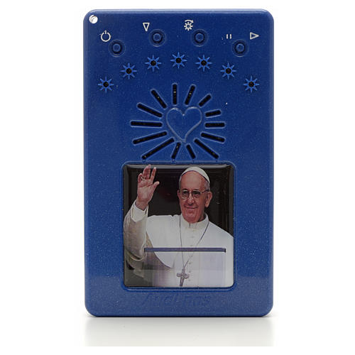Electronic Rosary with Pope Francis saying hello 1