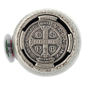 Rosario Elettronico e Via Crucis Elettronica: Placca parlante adesiva preghiera San Benedetto