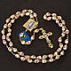 Ghirelli rosary hand-painted Bohemia glass beads s6