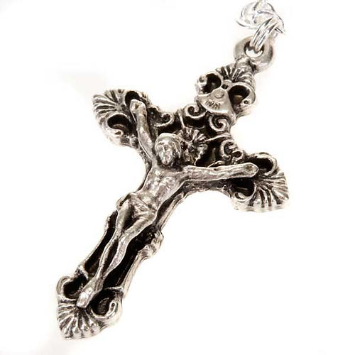 Ghirelli red glass rosary 2