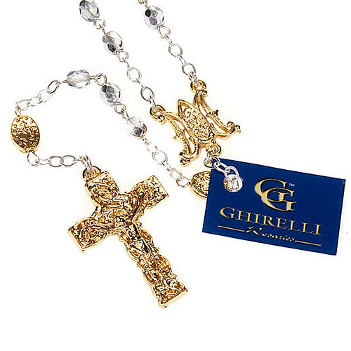 Rosario Ghirelli vetro sfaccettato silver 1