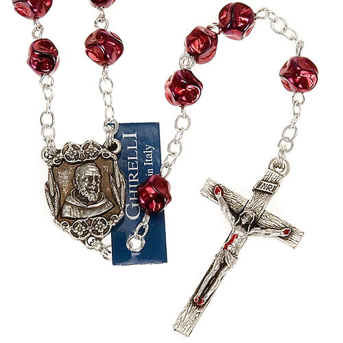Ghirelly rosary Padre Pio stigmata 1
