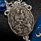 Ghirelli rosary sapphire glass Padre Pio s5
