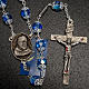 Ghirelli rosary sapphire glass Padre Pio s7