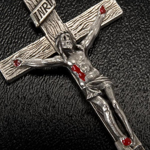 Chapelet Ghirelli Padre Pio,verre zaphir 6