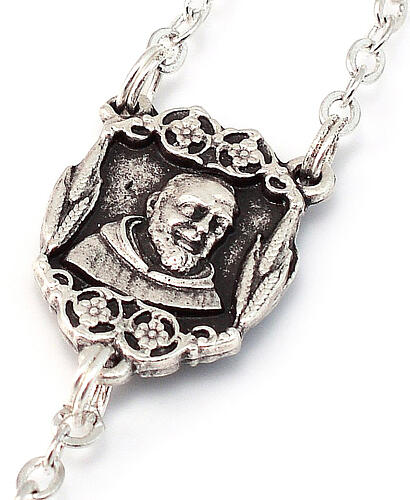 Ghirelli rosary beads, Saint Pio of Pietralcina 6mm 2