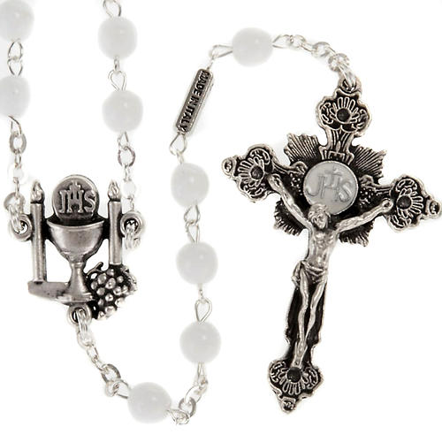 Ghirelli rosary First Communion 6 mm 1