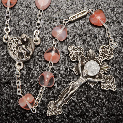 Ghirelli rosary beads in Bohemia glass 8x8 2