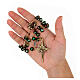 Ghirelli rosary Christmas with Bohemia glass 8 mm s2