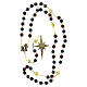 Ghirelli rosary Christmas with Bohemia glass 8 mm s4