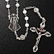 Ghirelli rosary with Divine Mercy in mother pearl 6 mm s3