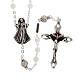 Ghirelli rosary with Divine Mercy in mother pearl 6 mm s6