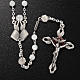 Ghirelli rosary with Divine Mercy in mother pearl 6 mm s2