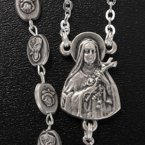 Ghirelli rosary St. Teresa Lisieux 6x8 mm 4