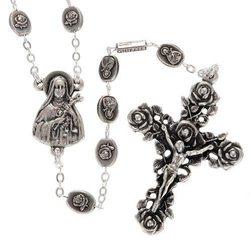 Różaniec Ghirelli Święta Teresa Lisieux 6x8 mm 1