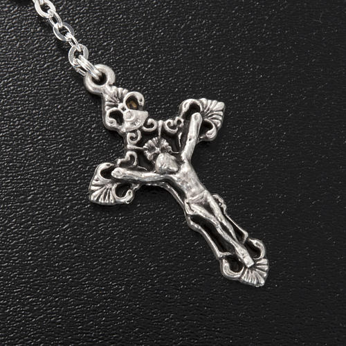 Ghirelli rosary with St. Joseph wood 4x6 mm 3