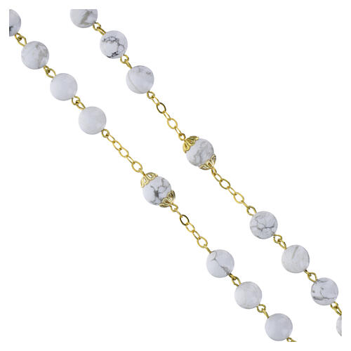 Ghirelli rosary Bohemia glass 5x7 mm 4