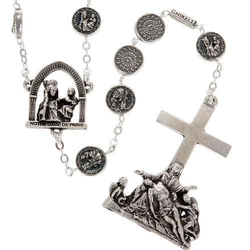 Ghirelli rosary beads, Notre Dame de Paris Pietà 10mm 1