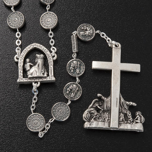 Ghirelli rosary beads, Notre Dame de Paris Pietà 10mm 3
