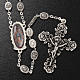 Ghirelli silver rosary, Our Lady of Guadalupe 6x8mm s2