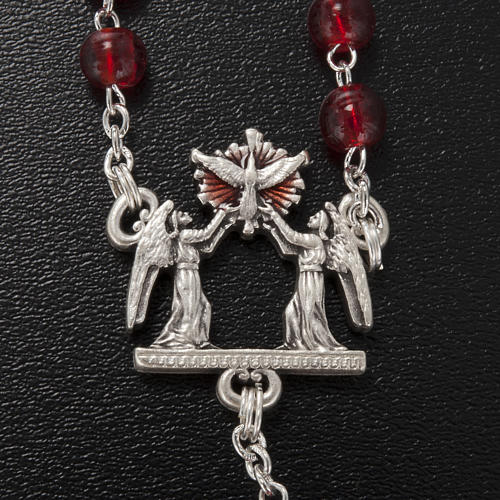 Ghirelli rosary, Bohemia glass, Confirmation 6mm 4