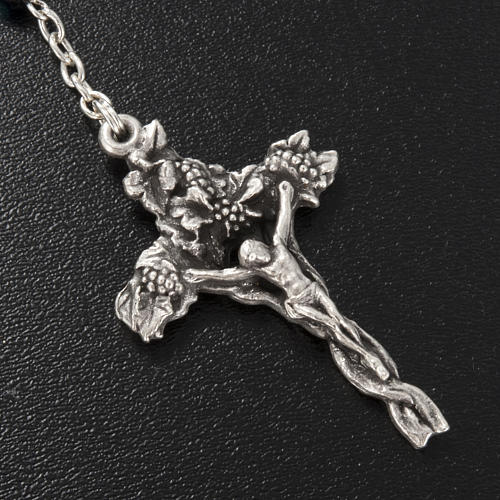 Ghirelli rosary, black First Communion, 5mm 3