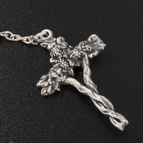 Ghirelli rosary, black First Communion, 5mm 4