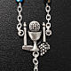 Ghirelli rosary, black First Communion, 5mm s5