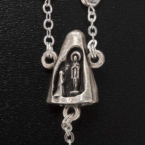 Ghirelli rosary in brass, Our Lady of Lourdes 5