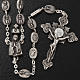 Ghirelli brass rosary, Our Lady of Fatima 6x8mm s2