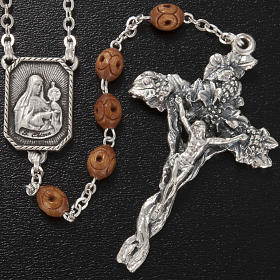Ghirelli rosary, St. Clare St. Francis 5x7mm